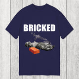Tokyosol Bricked Funny Cat Knocked Out Classic T-Shirt