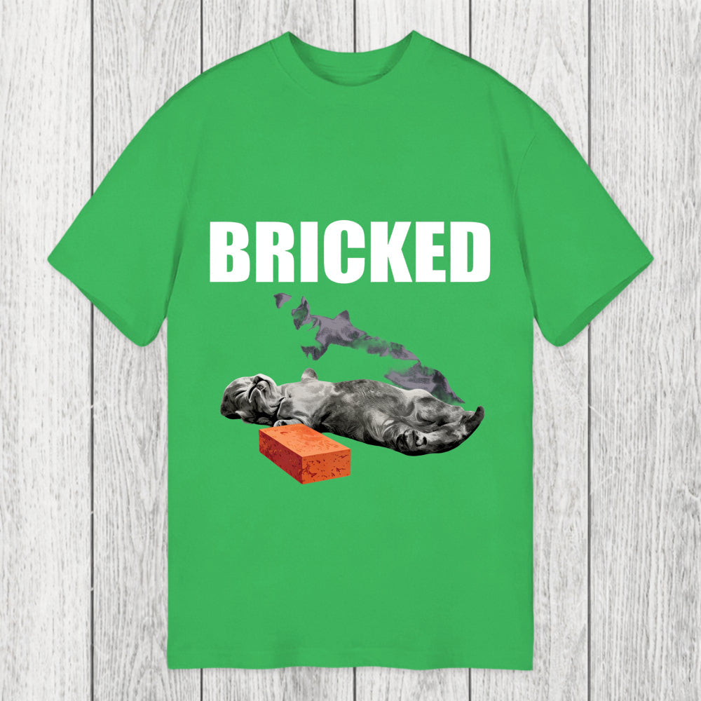 Tokyosol Bricked Funny Cat Knocked Out Classic T-Shirt