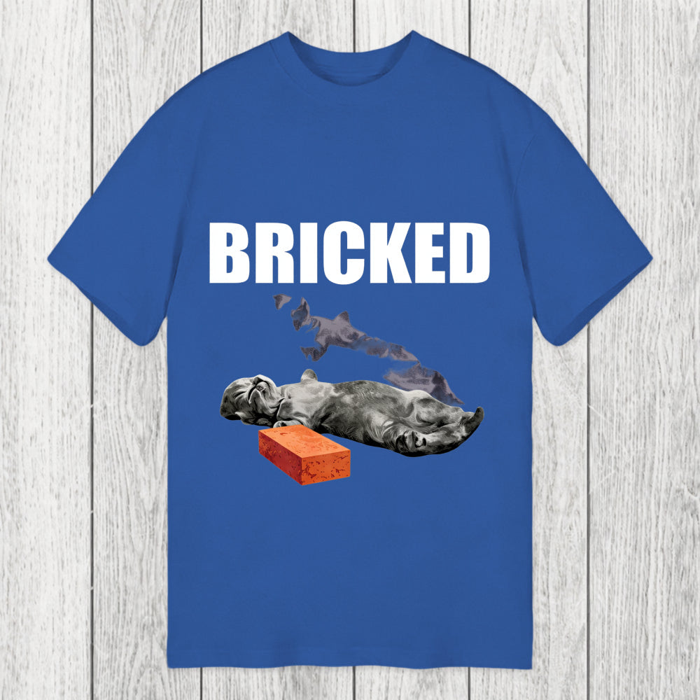 Tokyosol Bricked Funny Cat Knocked Out Classic T-Shirt
