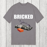 Tokyosol Bricked Funny Cat Knocked Out Classic T-Shirt