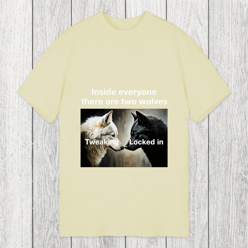 Tokyosol Inside Everyone There Are Two Wolves Classic T-Shirt