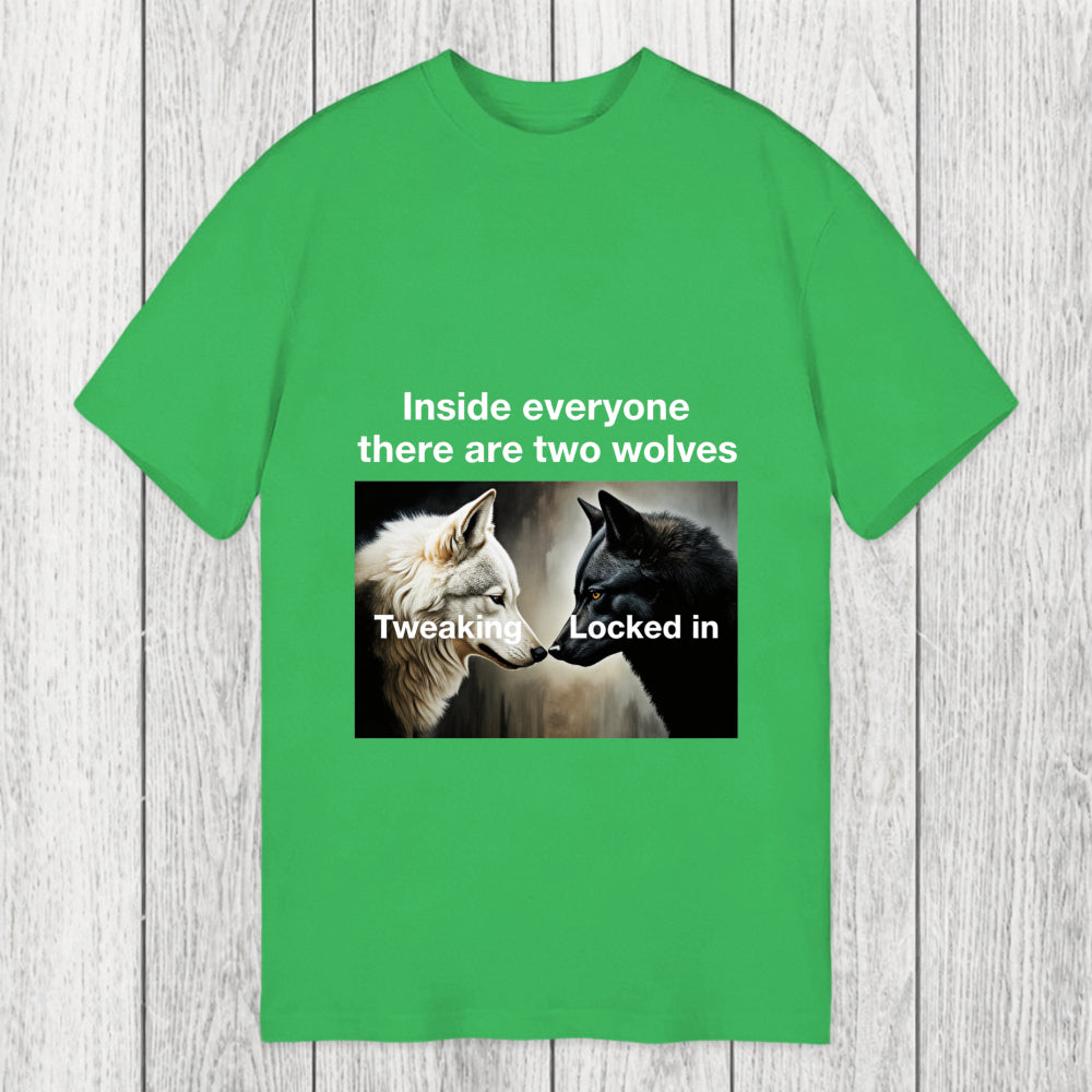 Tokyosol Inside Everyone There Are Two Wolves Classic T-Shirt