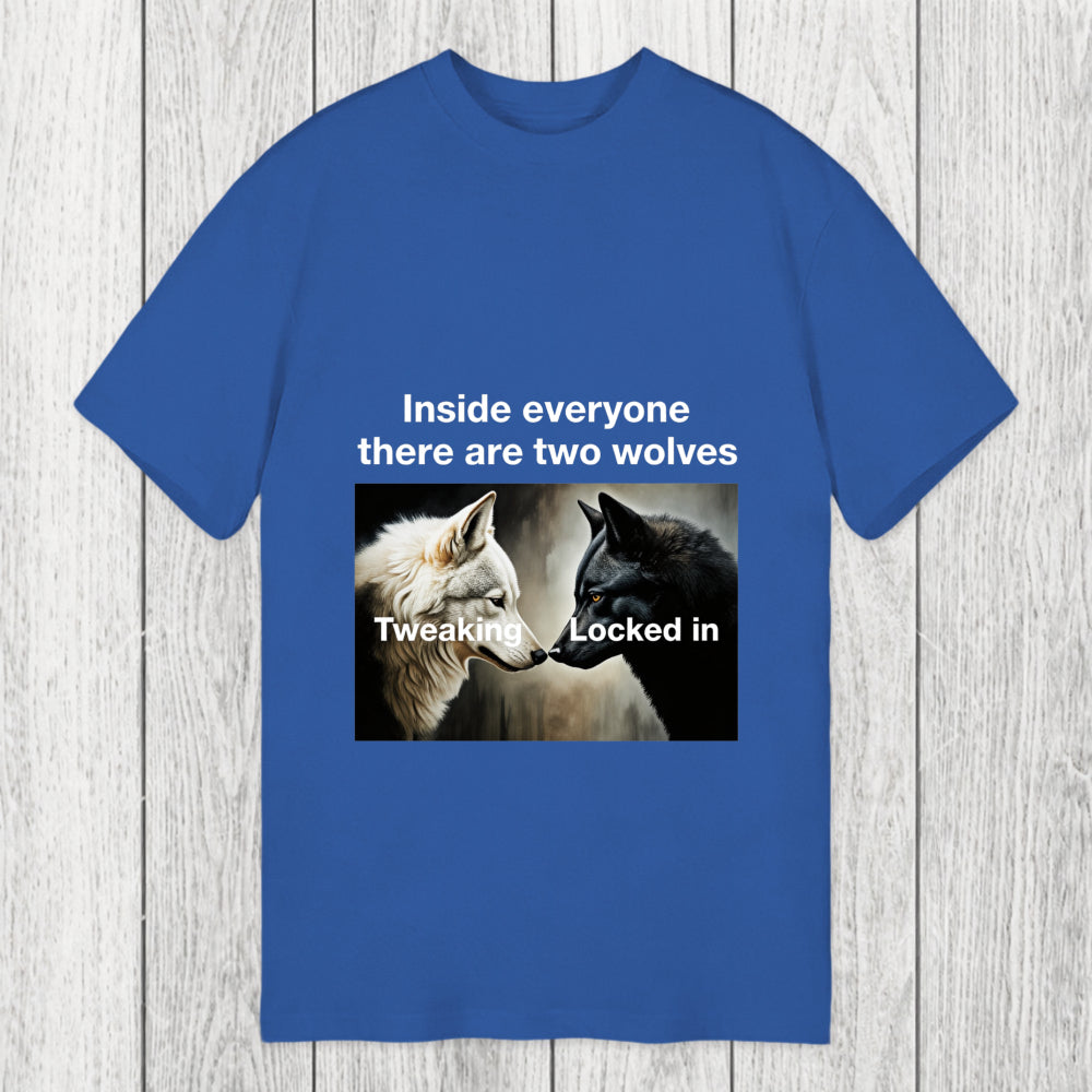 Tokyosol Inside Everyone There Are Two Wolves Classic T-Shirt