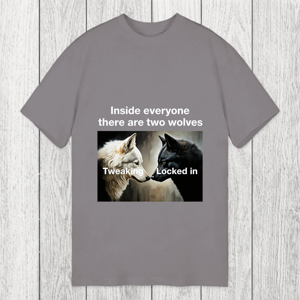 Tokyosol Inside Everyone There Are Two Wolves Classic T-Shirt