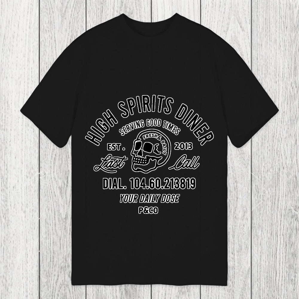 Tokyosol High Spirits Diner Classic T-Shirt