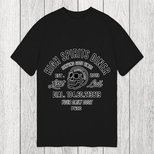 Tokyosol High Spirits Diner Classic T-Shirt