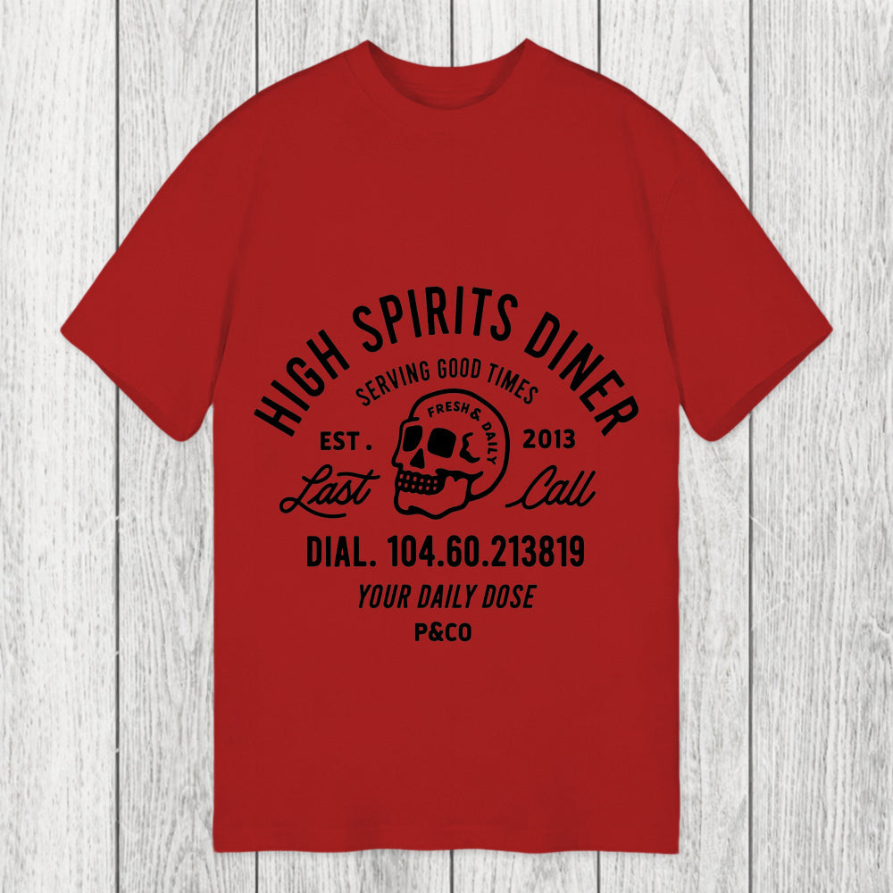 Tokyosol High Spirits Diner Classic T-Shirt