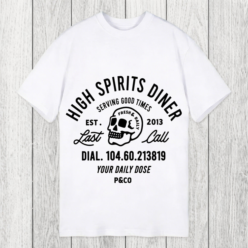 Tokyosol High Spirits Diner Classic T-Shirt