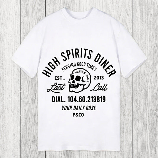 Tokyosol High Spirits Diner Classic T-Shirt