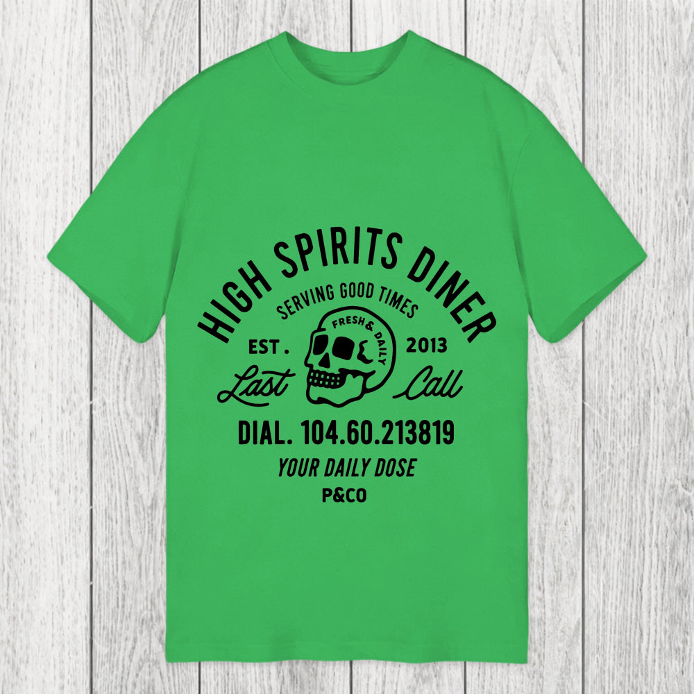 Tokyosol High Spirits Diner Classic T-Shirt