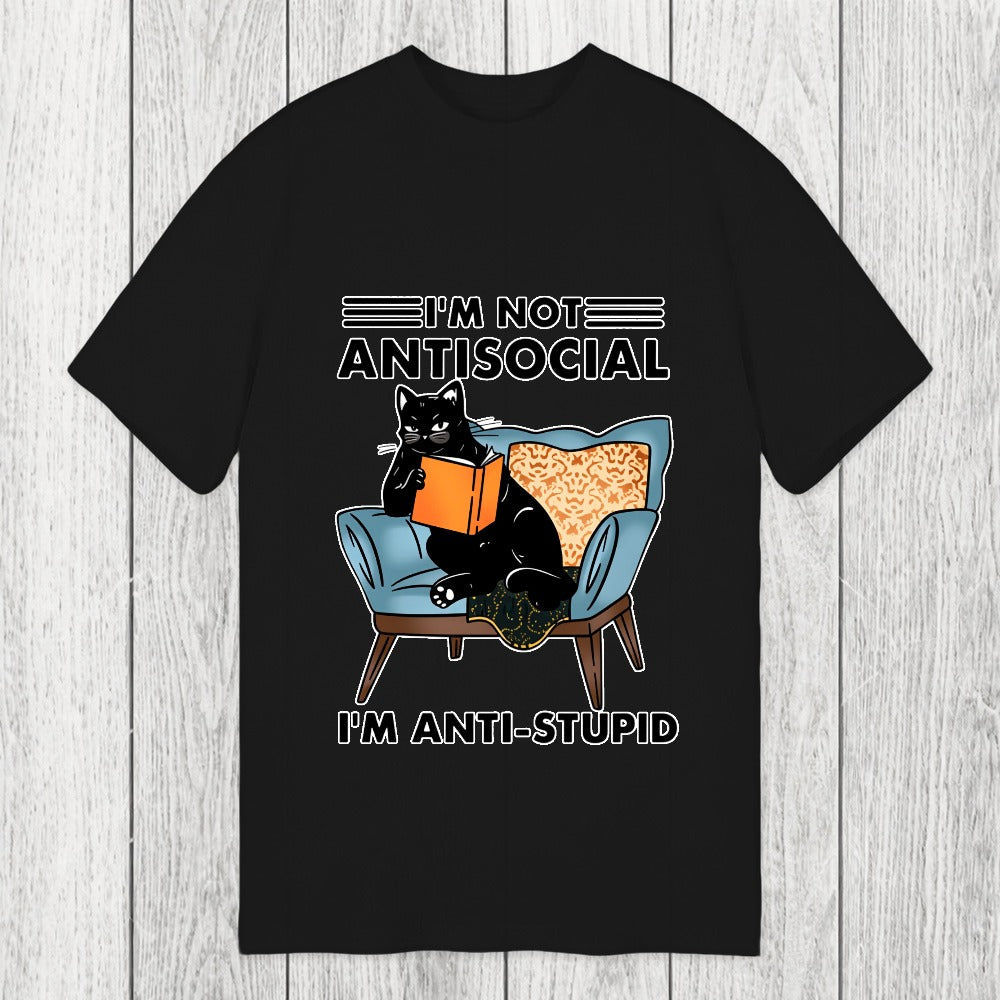 Tokyosol I Am Not Antisocial Funny Classic T-Shirt