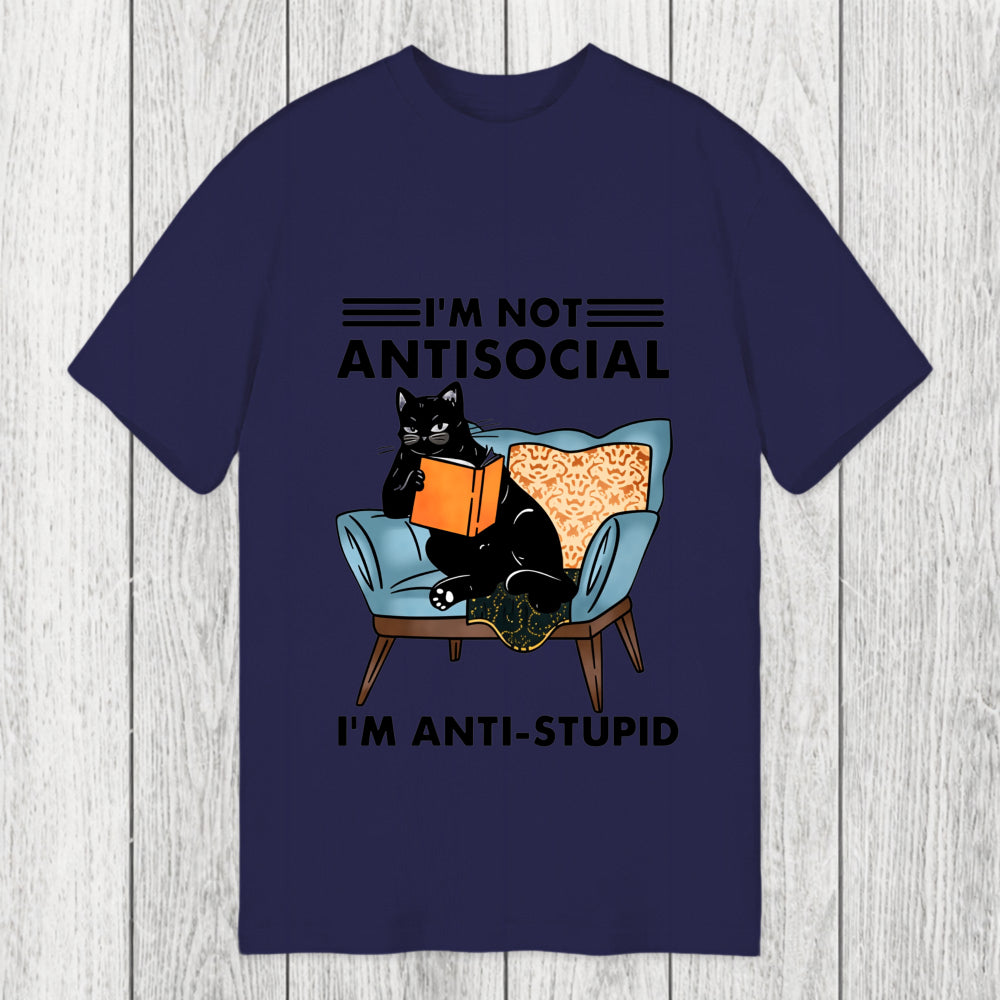 Tokyosol I Am Not Antisocial Funny Classic T-Shirt