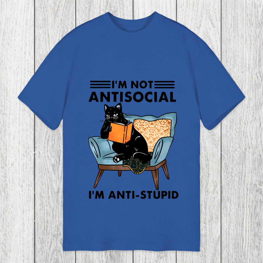 Tokyosol I Am Not Antisocial Funny Classic T-Shirt