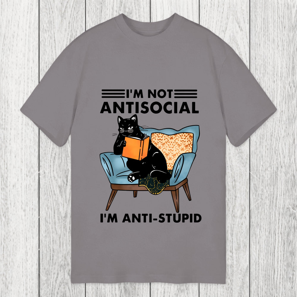 Tokyosol I Am Not Antisocial Funny Classic T-Shirt