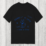Tokyosol Sorry I'm Late I Saw A Dog Classic T-Shirt