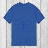 Tokyosol Sorry I'm Late I Saw A Dog Classic T-Shirt