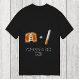 Tokyosol Grilled Cheese And Cigarette Meme Classic T-Shirt