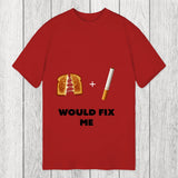 Tokyosol Grilled Cheese And Cigarette Meme Classic T-Shirt