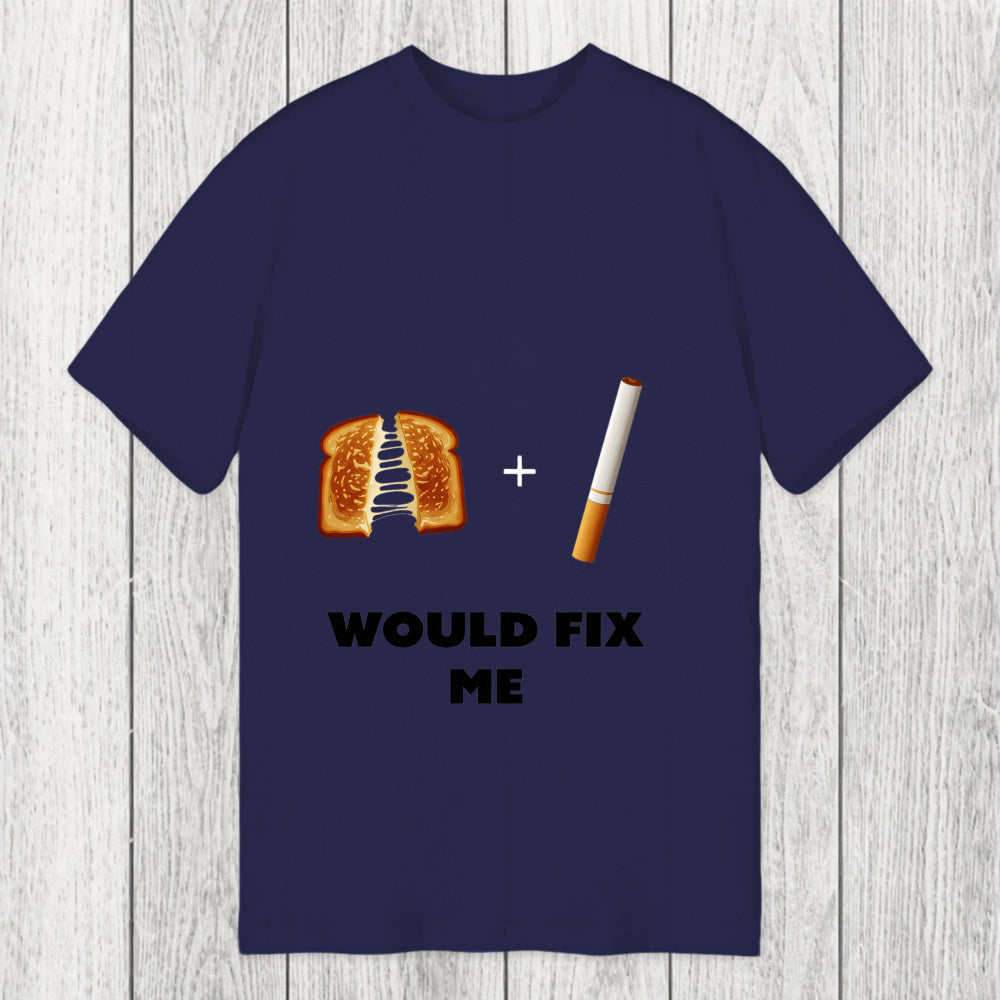 Tokyosol Grilled Cheese And Cigarette Meme Classic T-Shirt