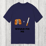 Tokyosol Grilled Cheese And Cigarette Meme Classic T-Shirt