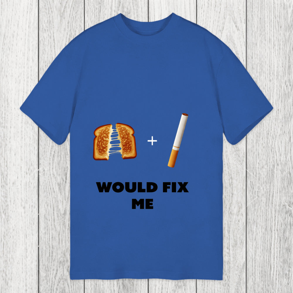 Tokyosol Grilled Cheese And Cigarette Meme Classic T-Shirt