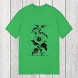 Tokyosol Vintage Botanical Flower Classic T-Shirt