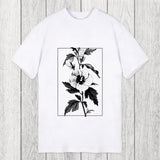 Tokyosol Vintage Botanical Flower Classic T-Shirt