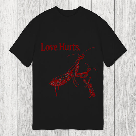 Tokyosol Love Hurts Funny Praying Mantis Classic T-Shirt