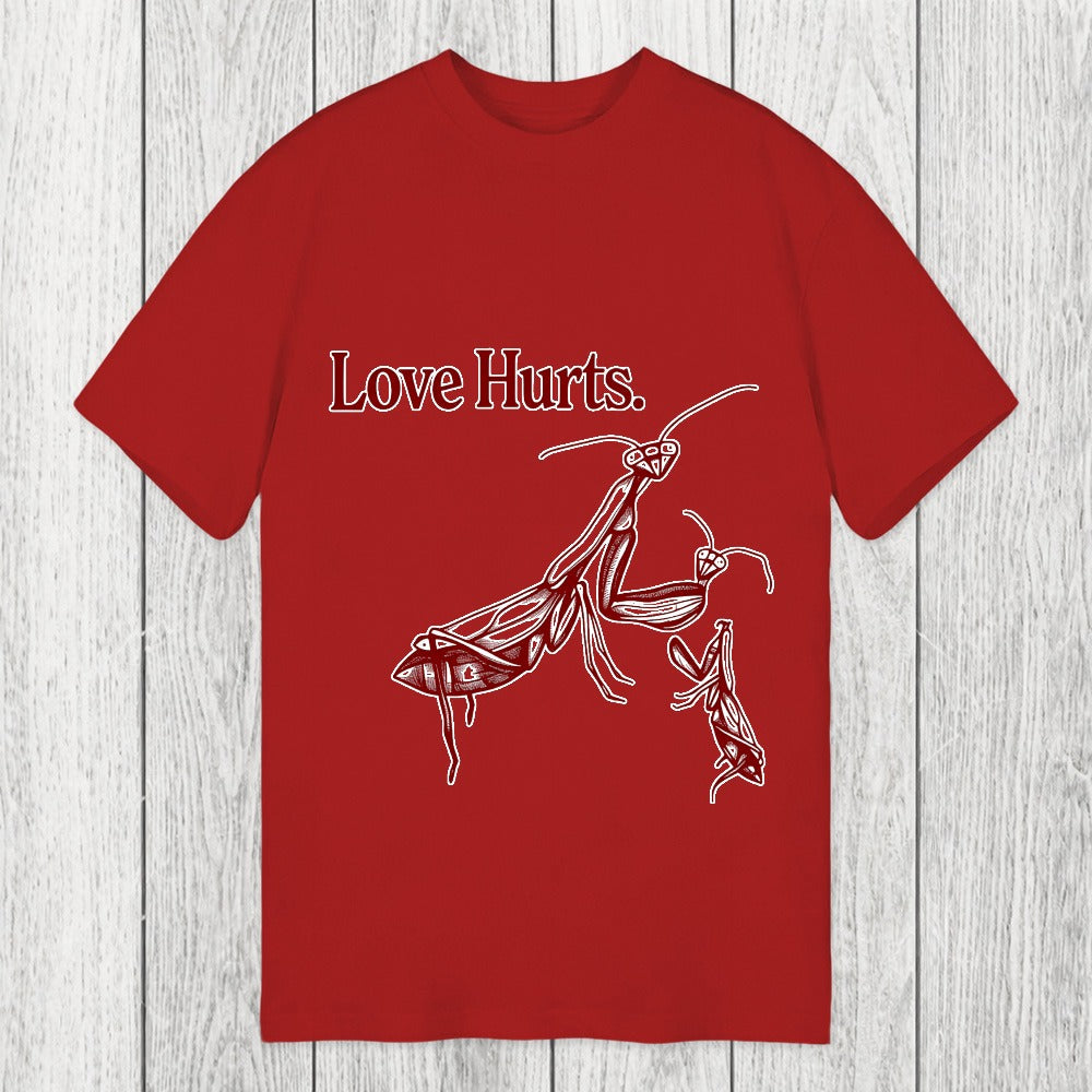 Tokyosol Love Hurts Funny Praying Mantis Classic T-Shirt