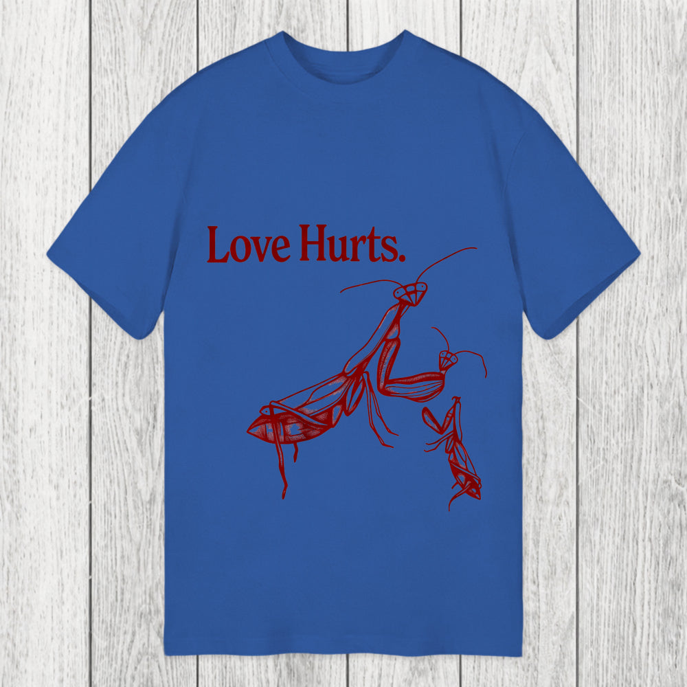 Tokyosol Love Hurts Funny Praying Mantis Classic T-Shirt
