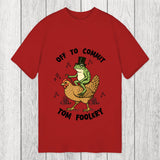 Tokyosol Frog Riding Chicken Funny Sarcastic Meme Classic T-Shirt