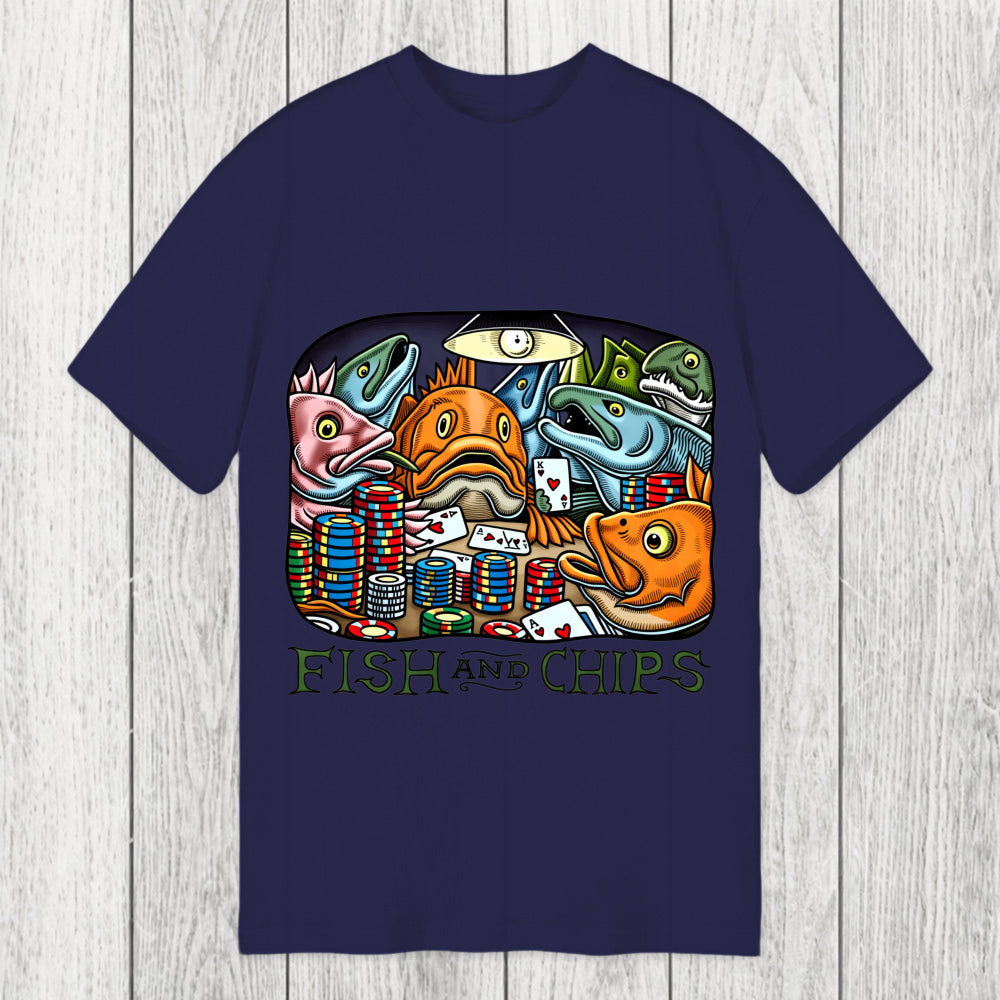 Tokyosol Fish And Chips Classic T-Shirt