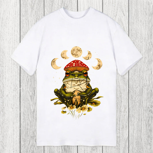 Tokyosol Weird Frog Mushrooms 90s Vintage Classic T-Shirt