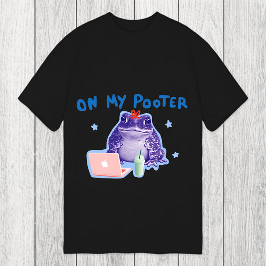 Tokyosol On My Pooter Funny Frog Classic T-Shirt