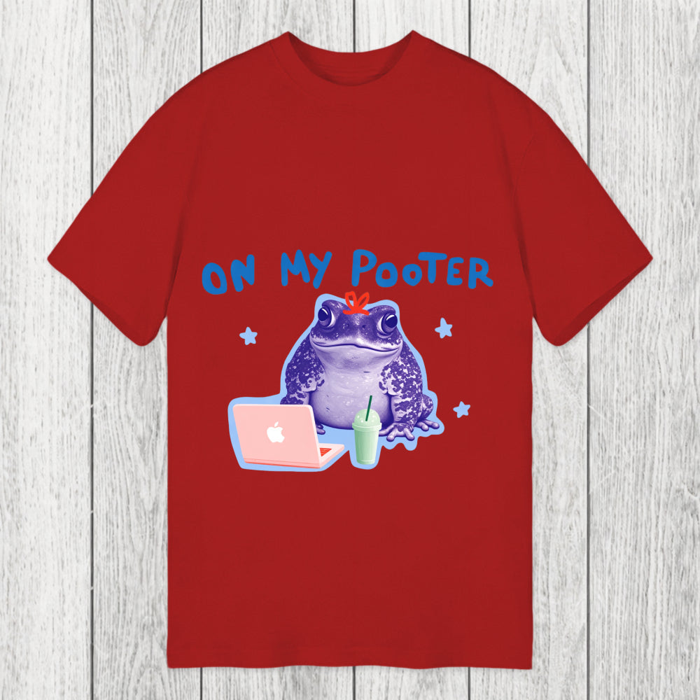 Tokyosol On My Pooter Funny Frog Classic T-Shirt