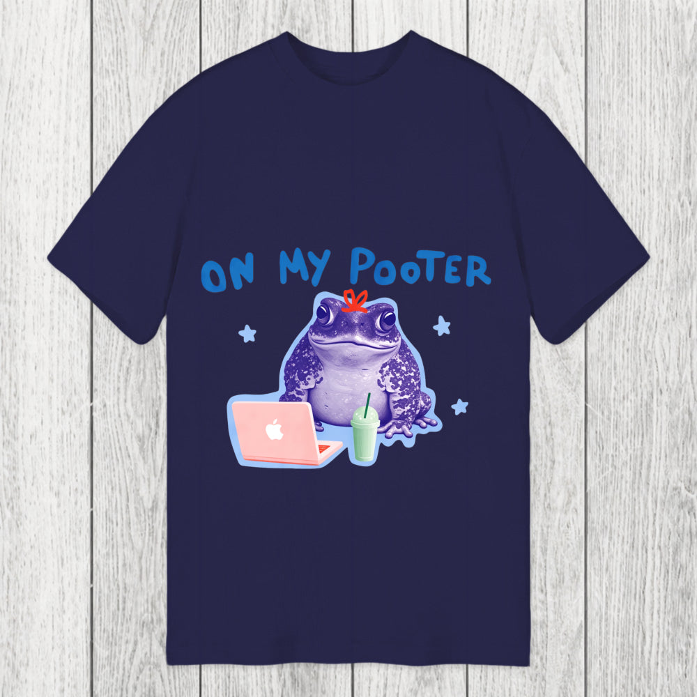 Tokyosol On My Pooter Funny Frog Classic T-Shirt