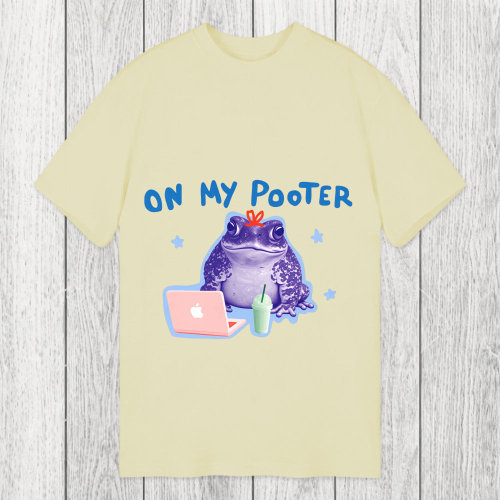 Tokyosol On My Pooter Funny Frog Classic T-Shirt