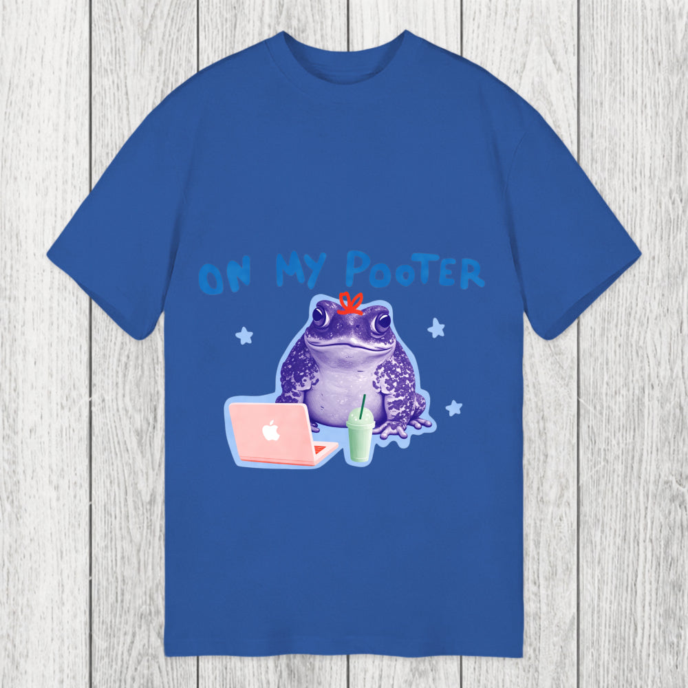 Tokyosol On My Pooter Funny Frog Classic T-Shirt