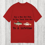 Tokyosol Buy a Man Eat Fish Classic T-Shirt