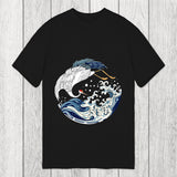 Tokyosol Crane Bird Wave Classic T-Shirt