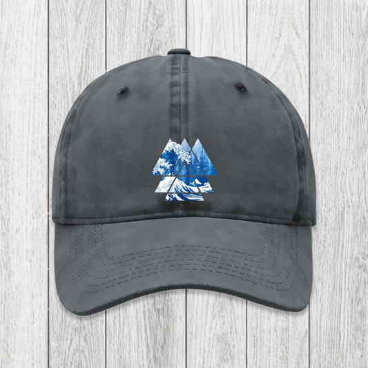 Tokyosol The Great Wave Washed Cap