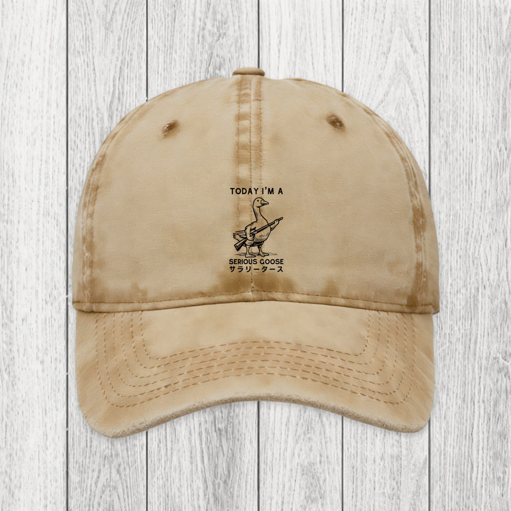 Tokyosol Serious Stupid Goose Washed Cap