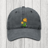 Tokyosol Retro Chrysanthemum Washed Cap