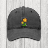 Tokyosol Retro Chrysanthemum Washed Cap