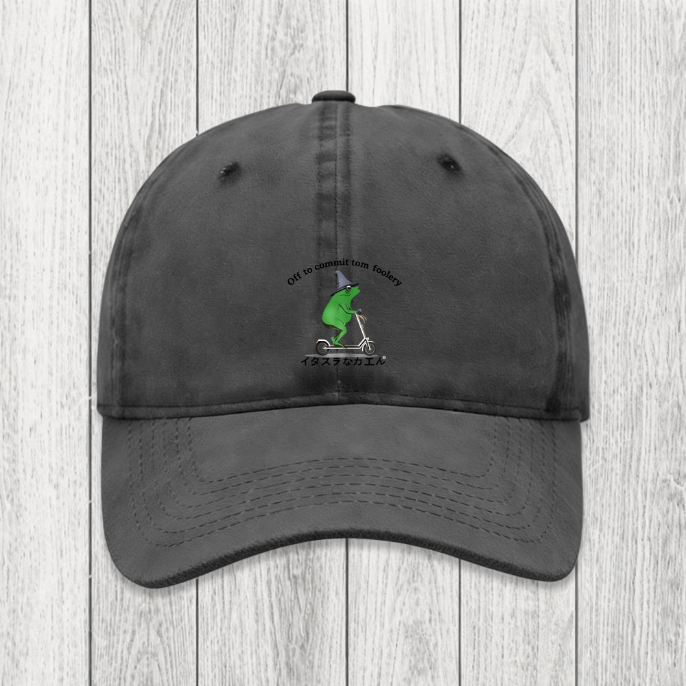 Tokyosol Stupid Frog Washed Cap
