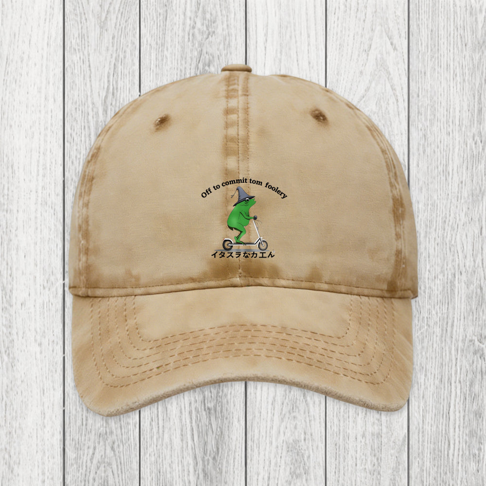 Tokyosol Stupid Frog Washed Cap