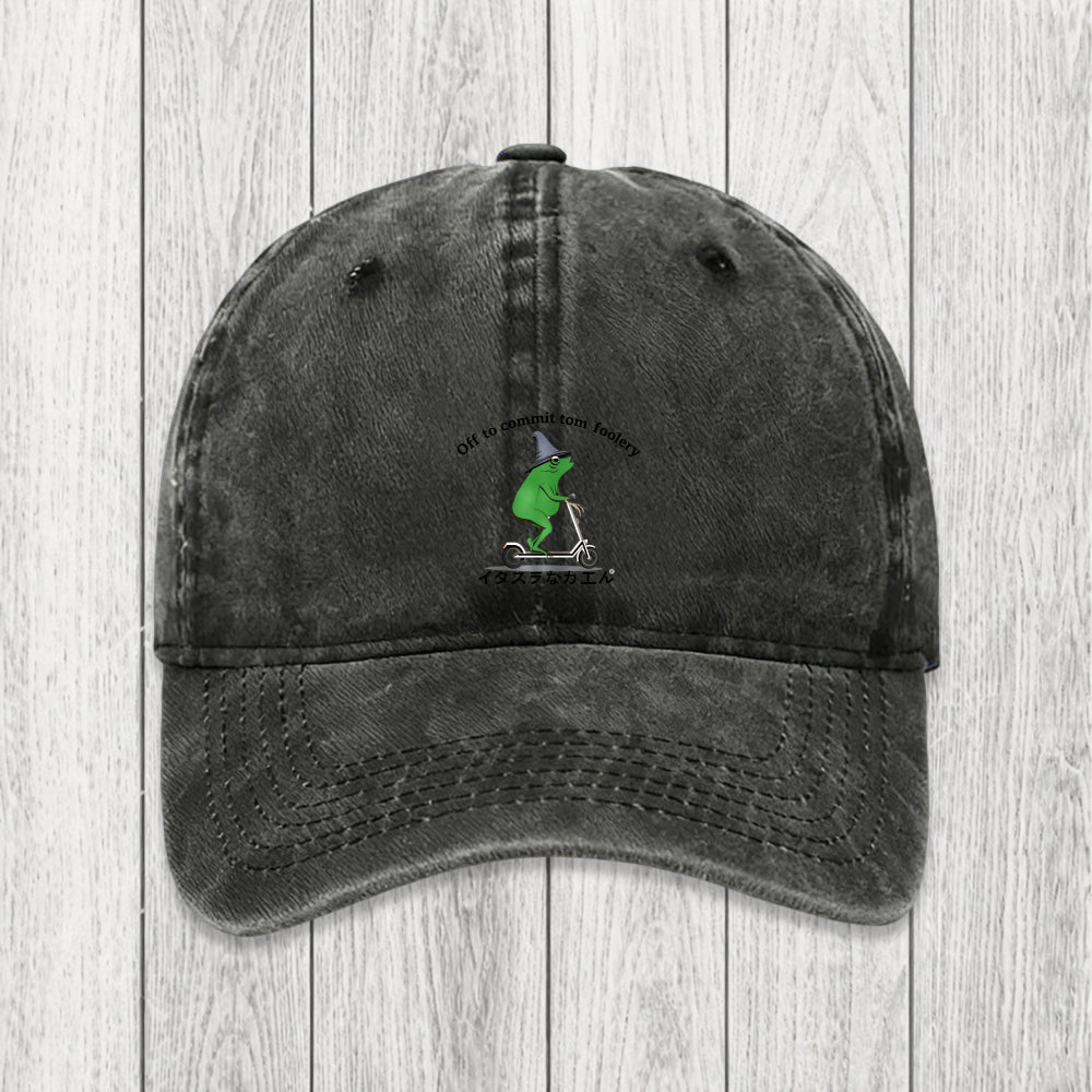Tokyosol Stupid Frog Washed Cap