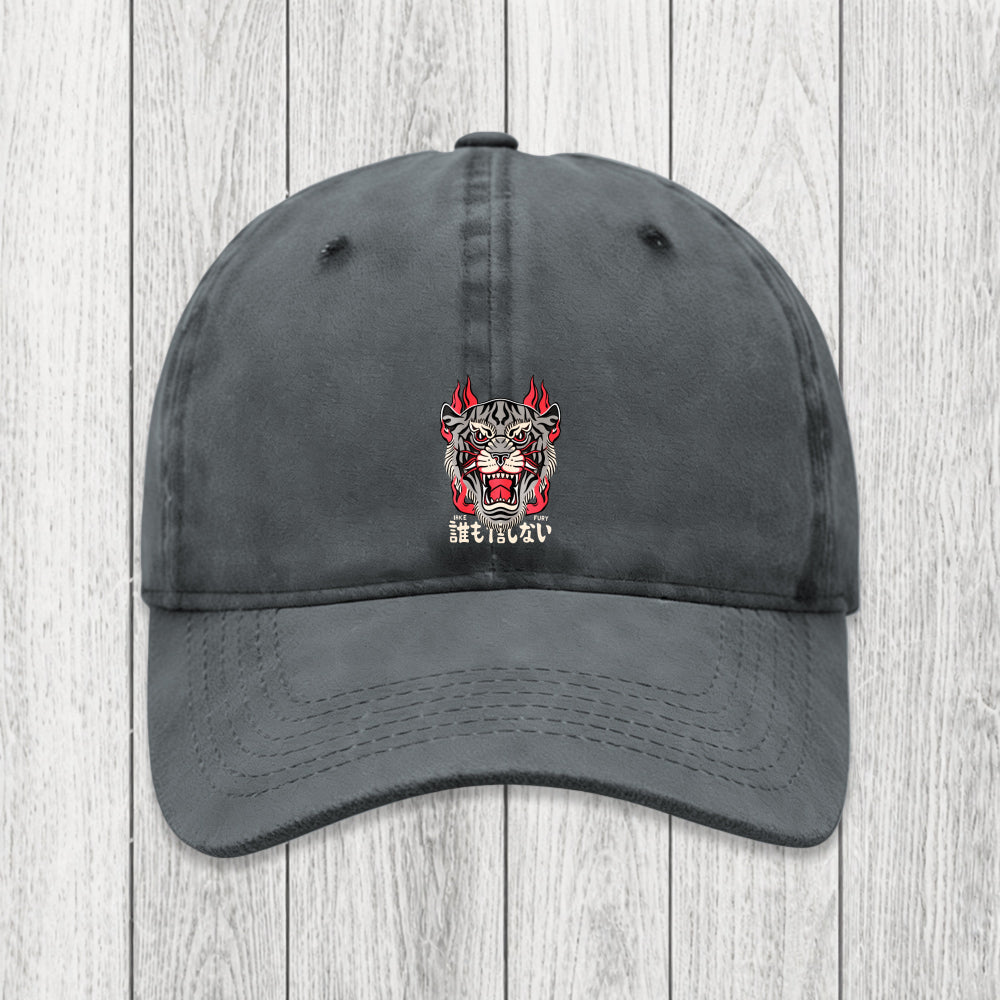 Tokyosol Retro Tiger Japanese Washed Cap