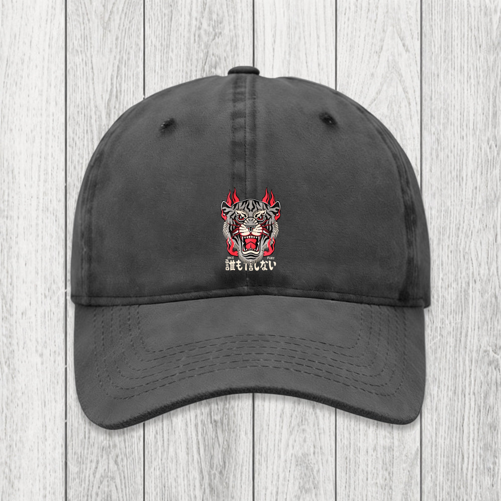 Tokyosol Retro Tiger Japanese Washed Cap