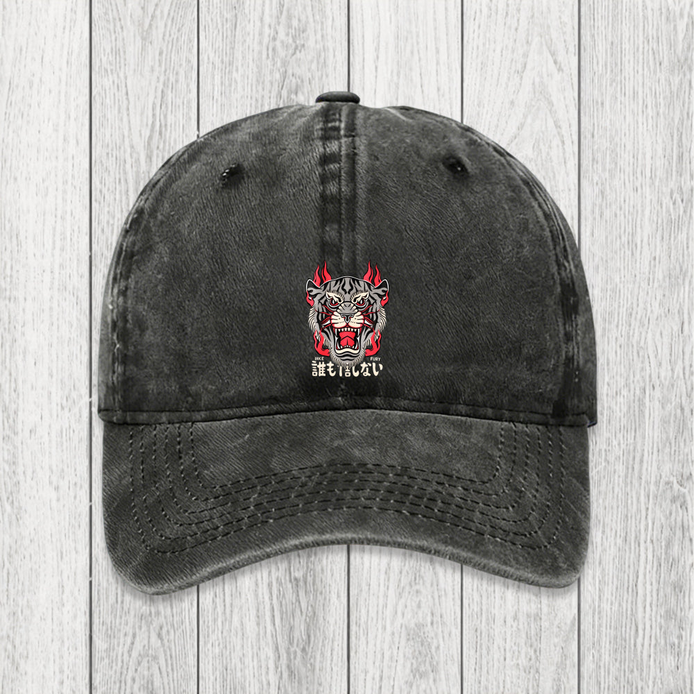 Tokyosol Retro Tiger Japanese Washed Cap